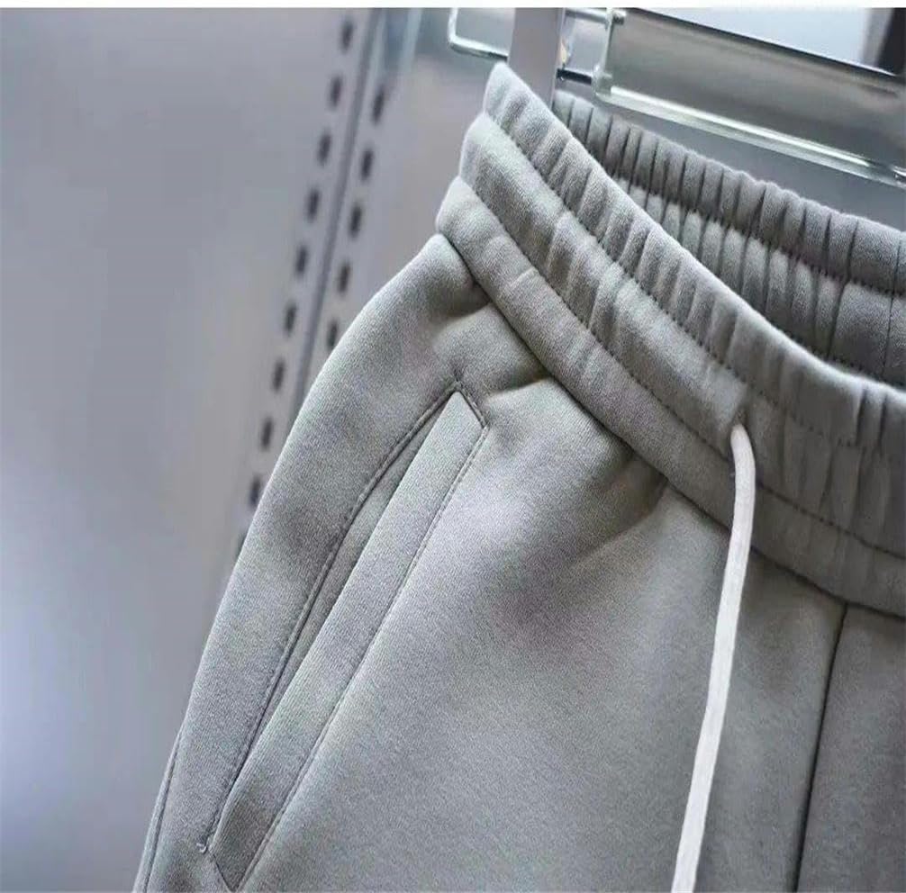 Men's Trousers Solid Color Casual Pants Stretch Outdoor Sports Pants Harem Style Versatile Trousers with Pockets