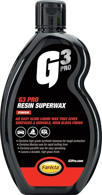 G3 Pro 7166 Resin Superwax, 500ml , Black