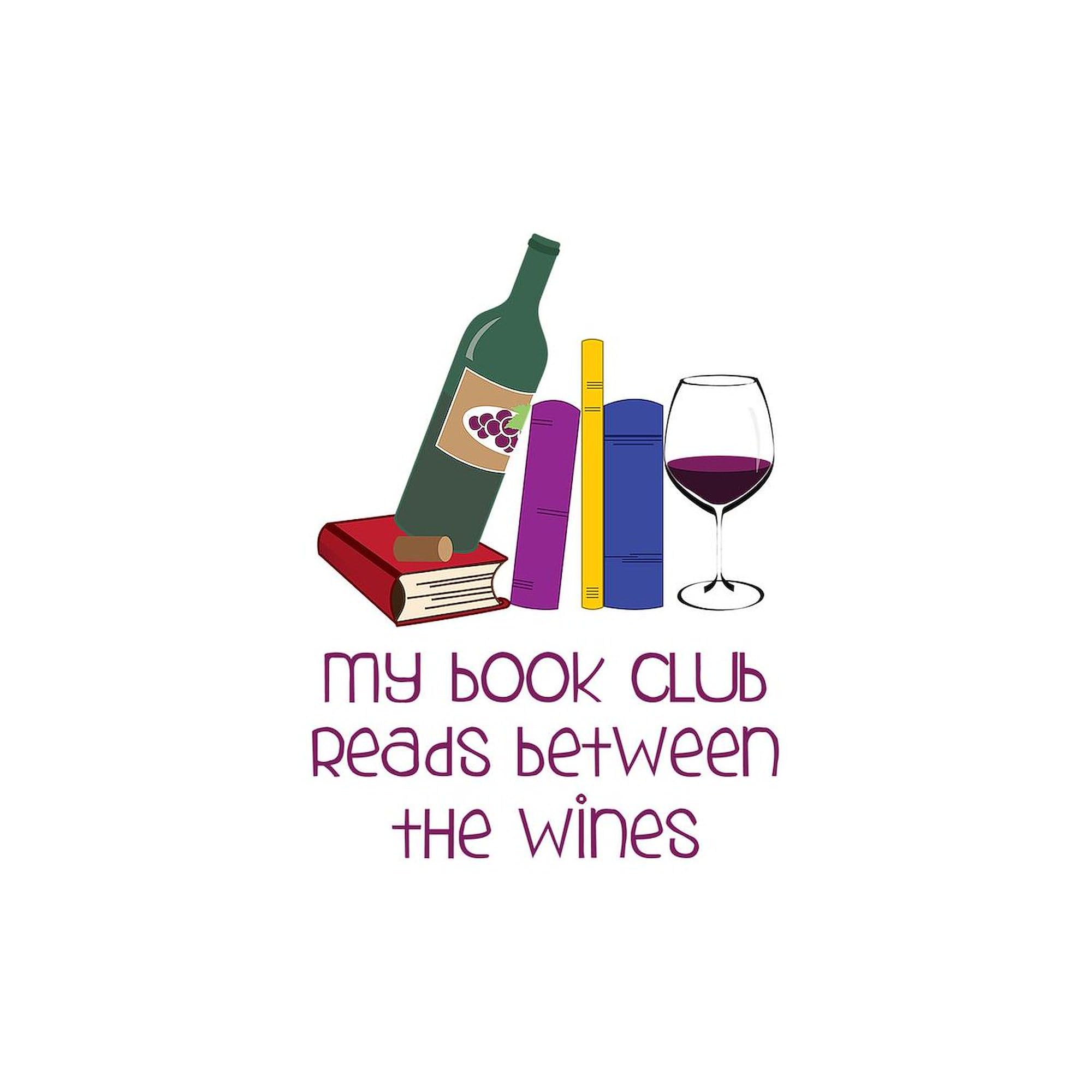 CafePress My Book Club Reads Between The Wines Patches 4