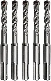 Kit 5 Broca Videa 6mm X 110mm Encaixe Sds Plus Para Concreto