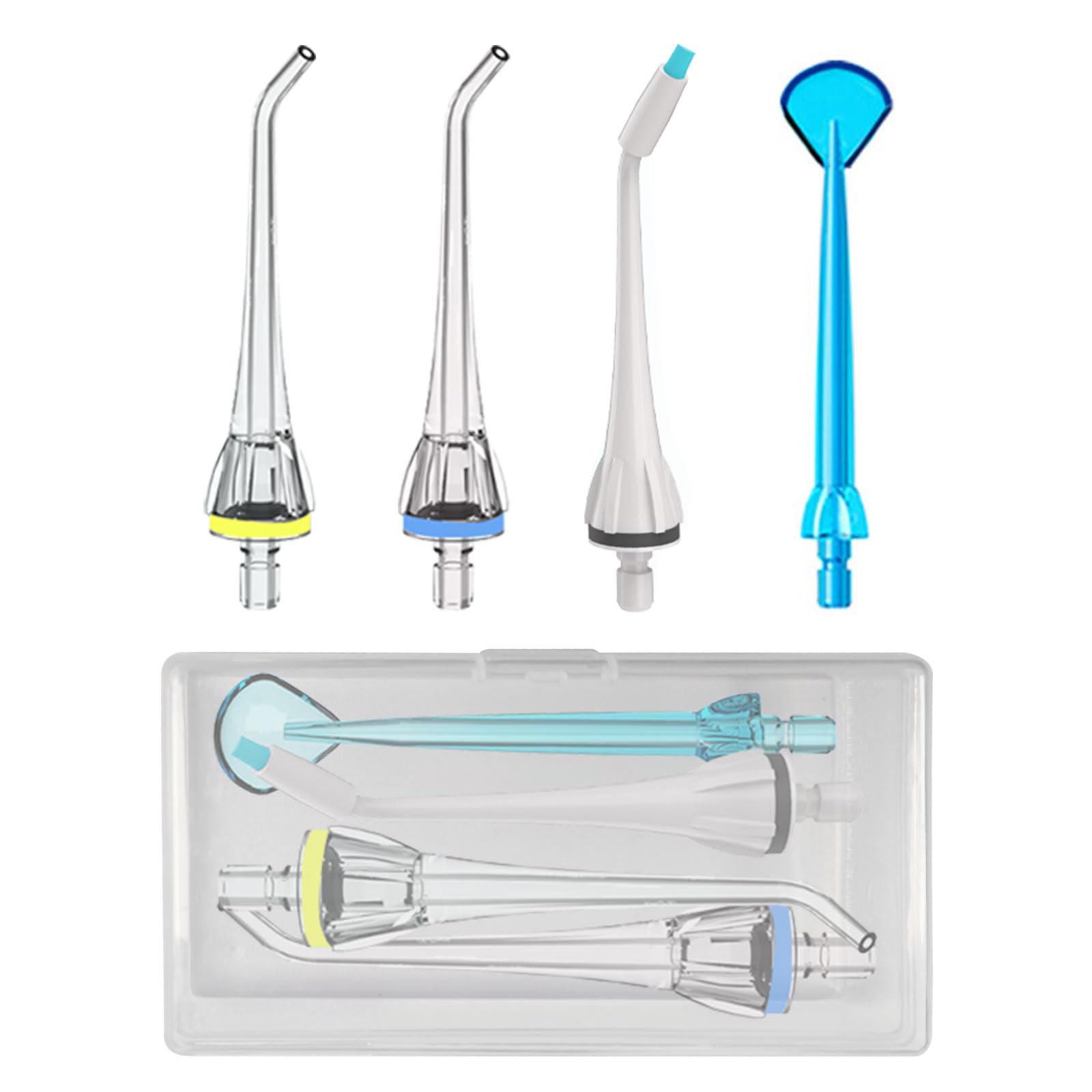 Embouts pour hydropulseur Flosser de rechange, lot de 6 buses interdentaires - 2