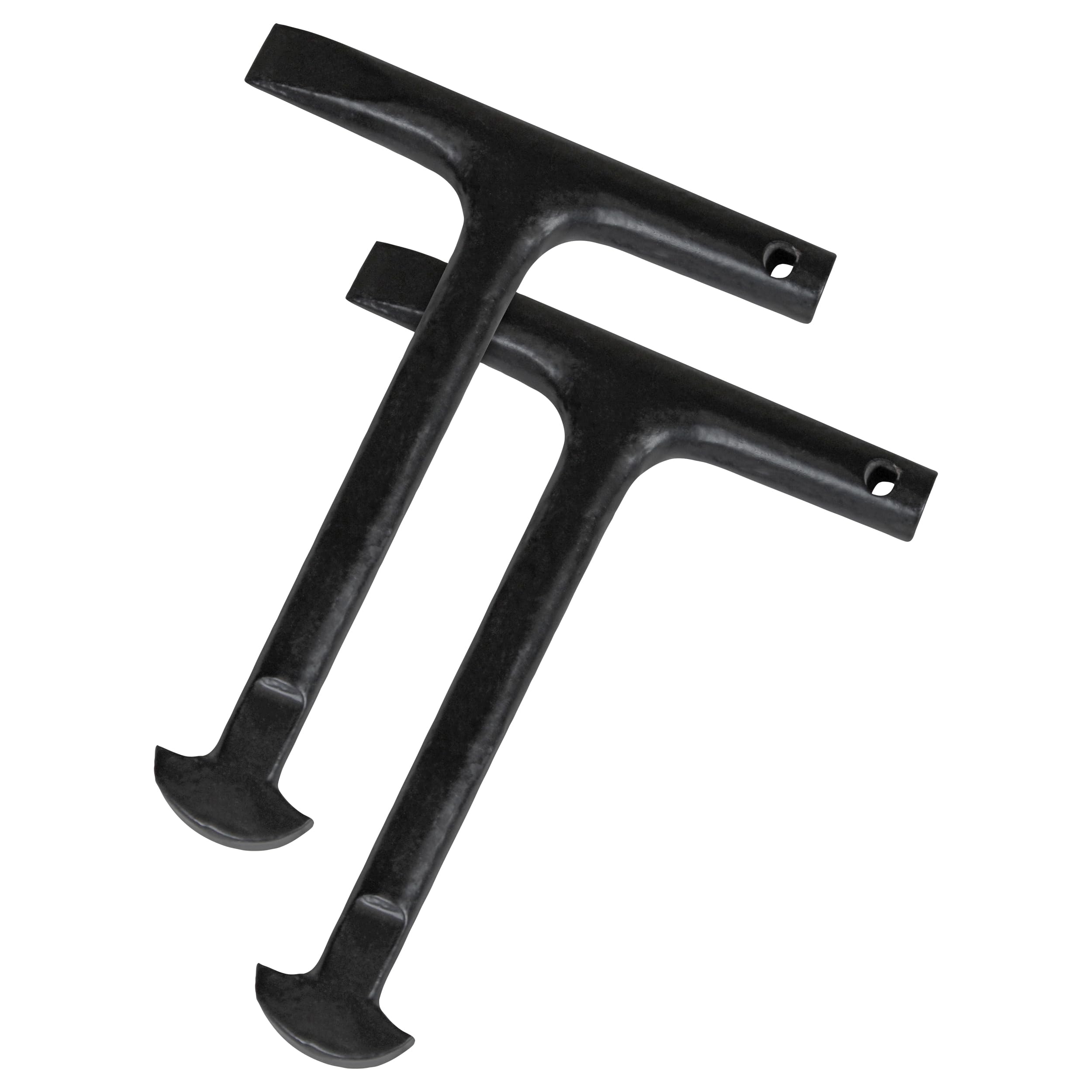 Faithfull Manhole Keys (Pair), D Type, Powder Coated Steel – 125mm