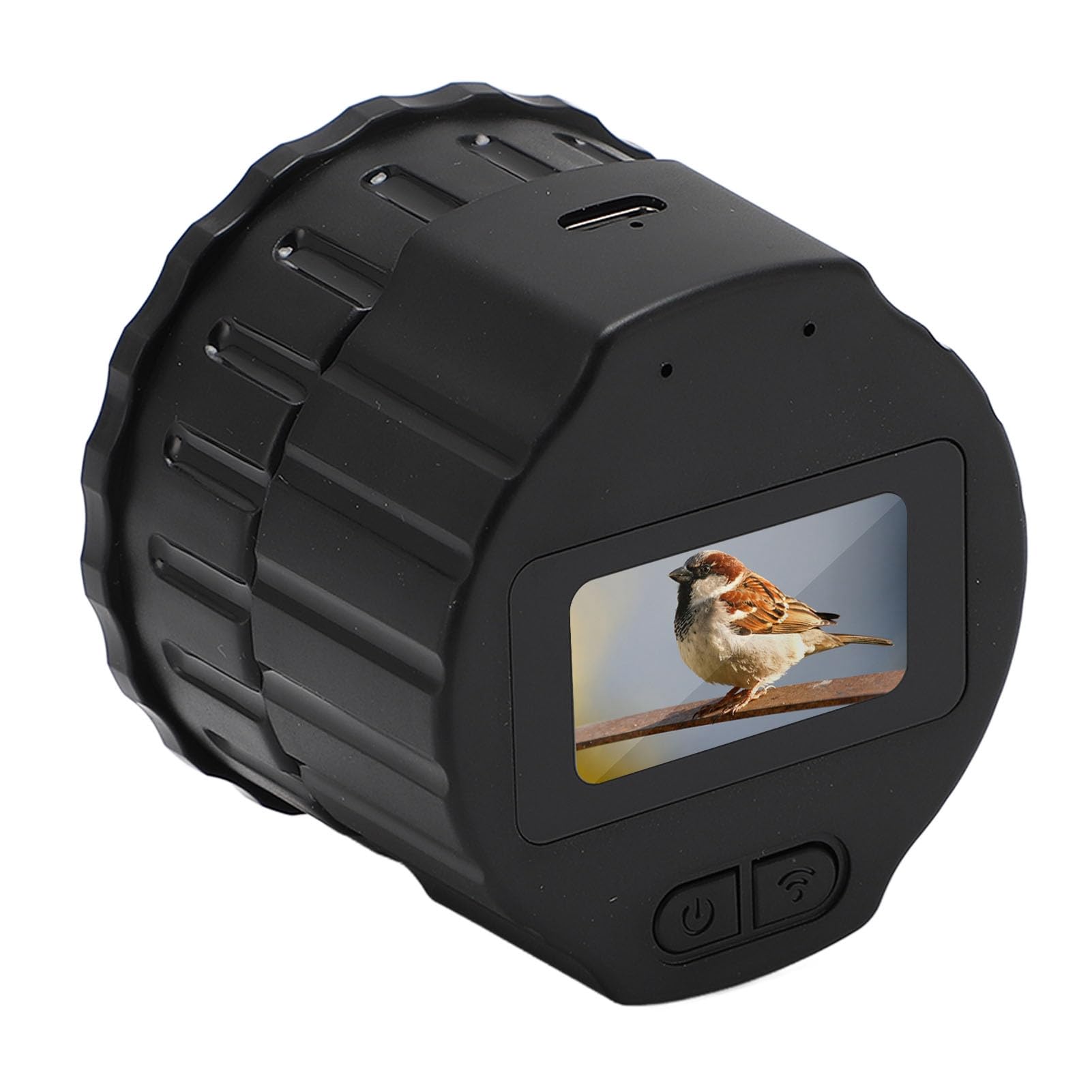 Telecamera Wi-Fi, Fotocamera Oculare Telescopica Digitale da 4 Milioni di Pixel HD Senza Fili, Telecamera Digitale per Ambiti 25mm-50mm, Fotocamera per Astrofotografia,