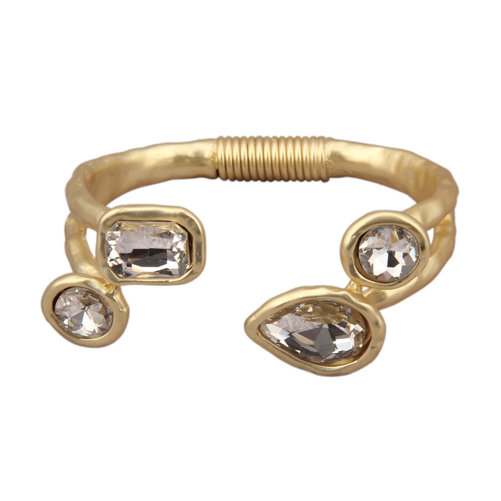 Bjesinmo Gold Cuff Bracelet for Women Silver Beaded Bracelets Open Bangle Stackable Stretch Bead Bracelet Boho Jewelry Gifts for Wife Couple