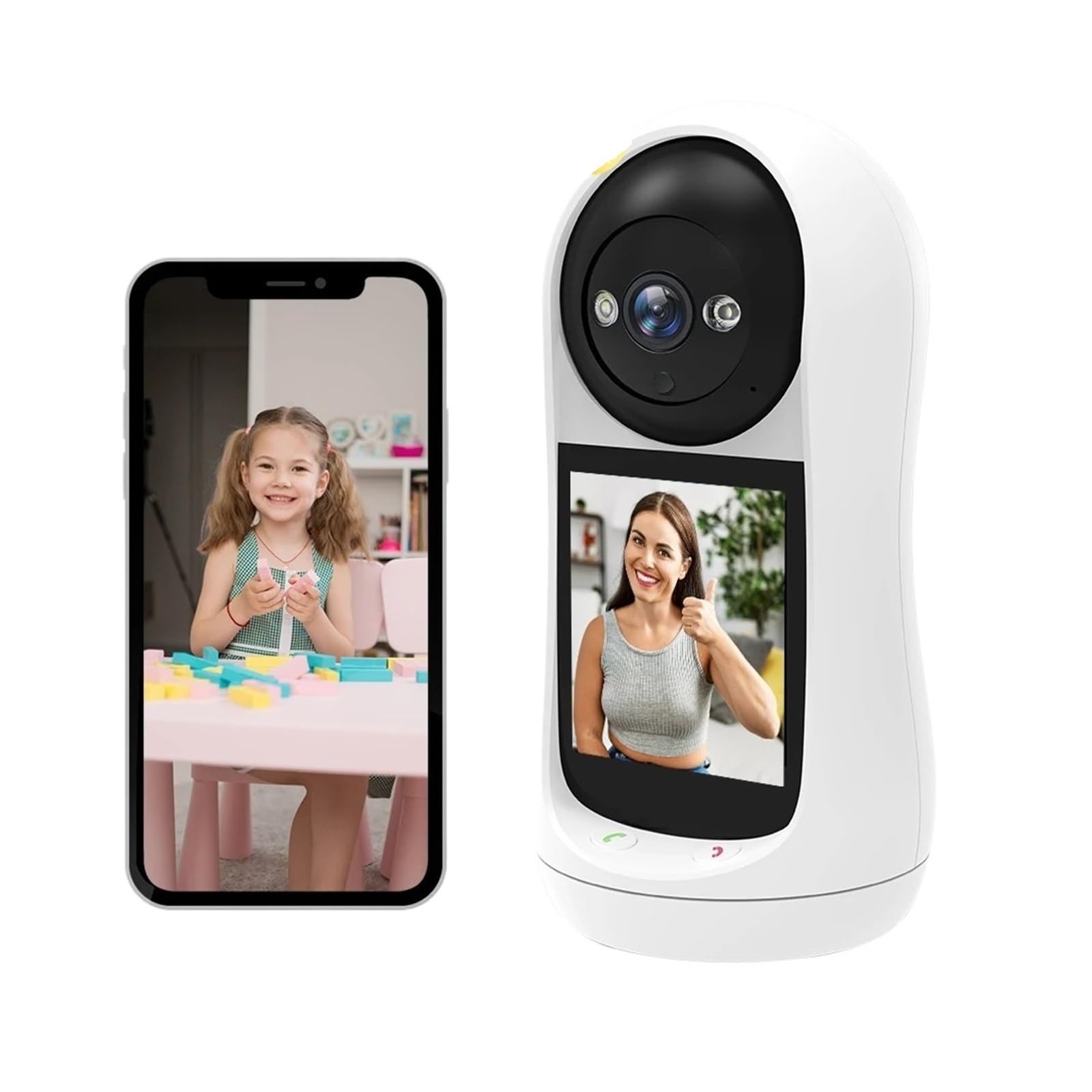 Caméra IP de sécurité 3 MP avec application iCSee et détection de pleurs