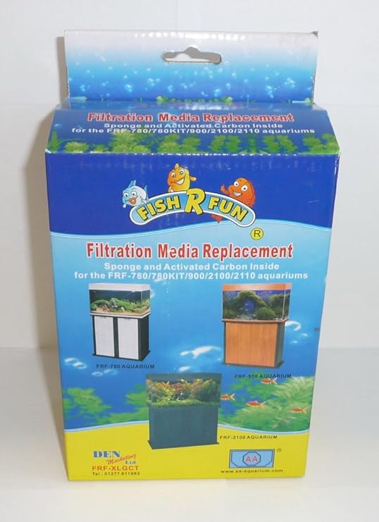 Fish R Fun Filtration Media Replacement FRFXLGCT Pet