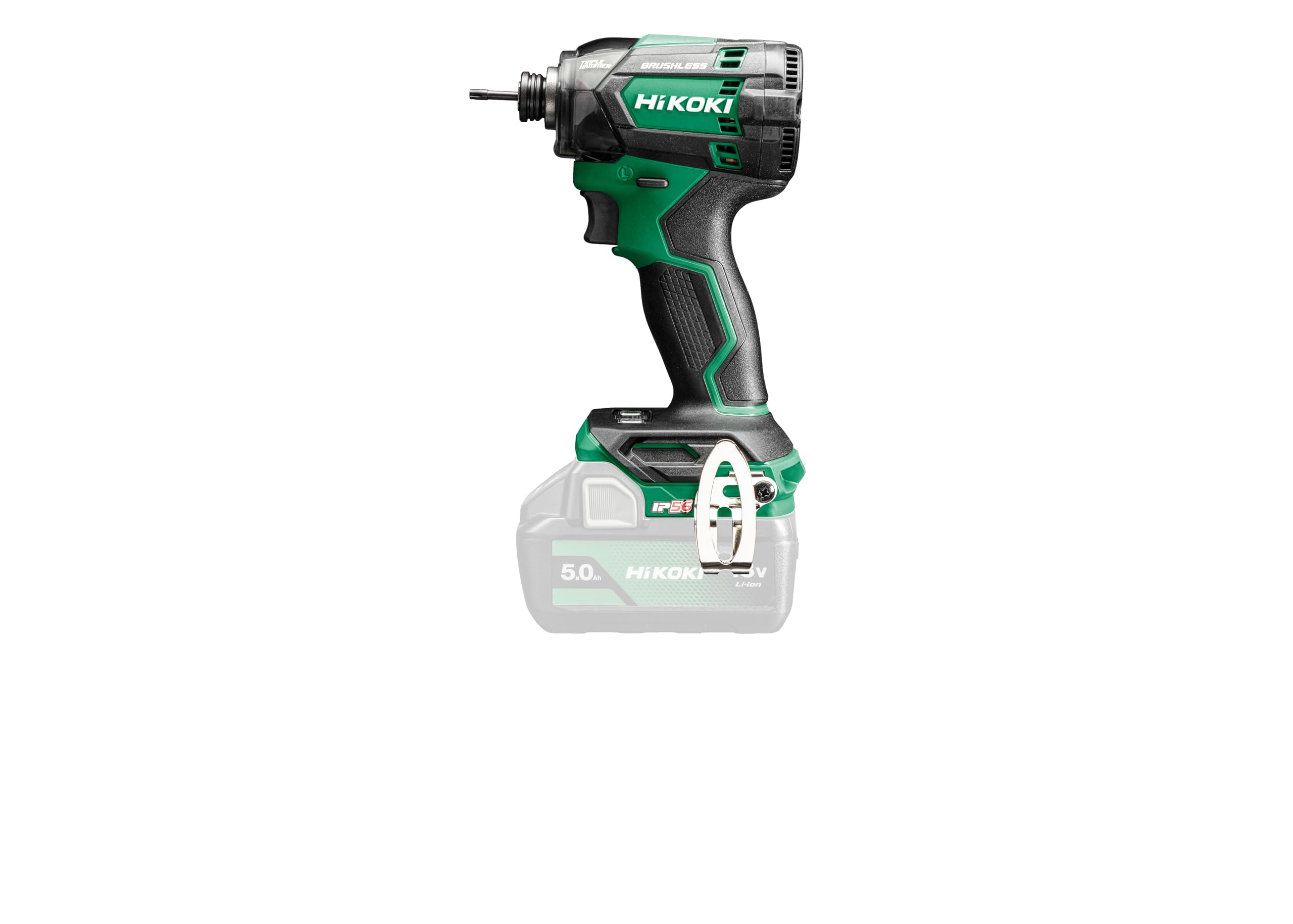 HiKOKI Combo-Kit Brushless: Taladro, Llave de Impacto y Más, 18V, Ion-Litio, 3 Baterías 5.0Ah, Cargador, Bolsa, Herramientas Versátiles para Profesionales