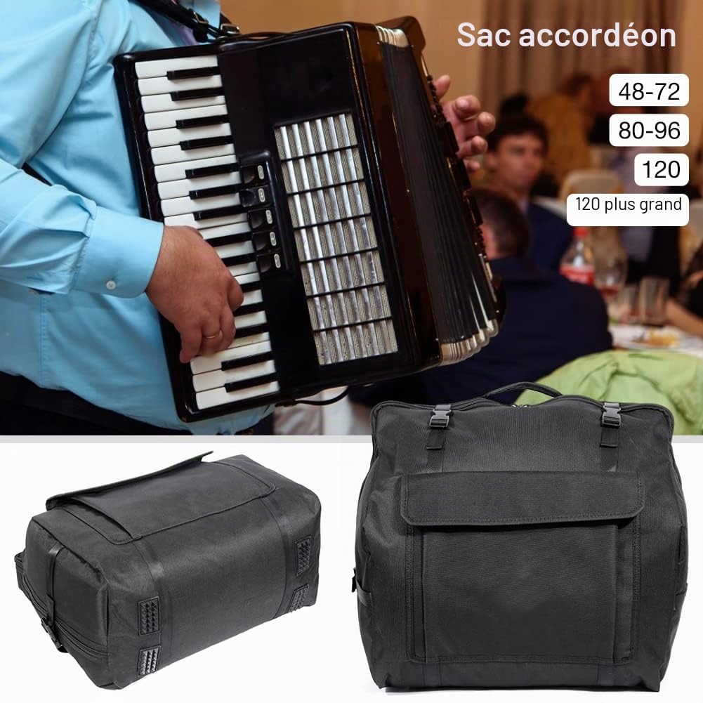 Sac Accordéon Woyufen Réglable Bretelles Accessoires Musique