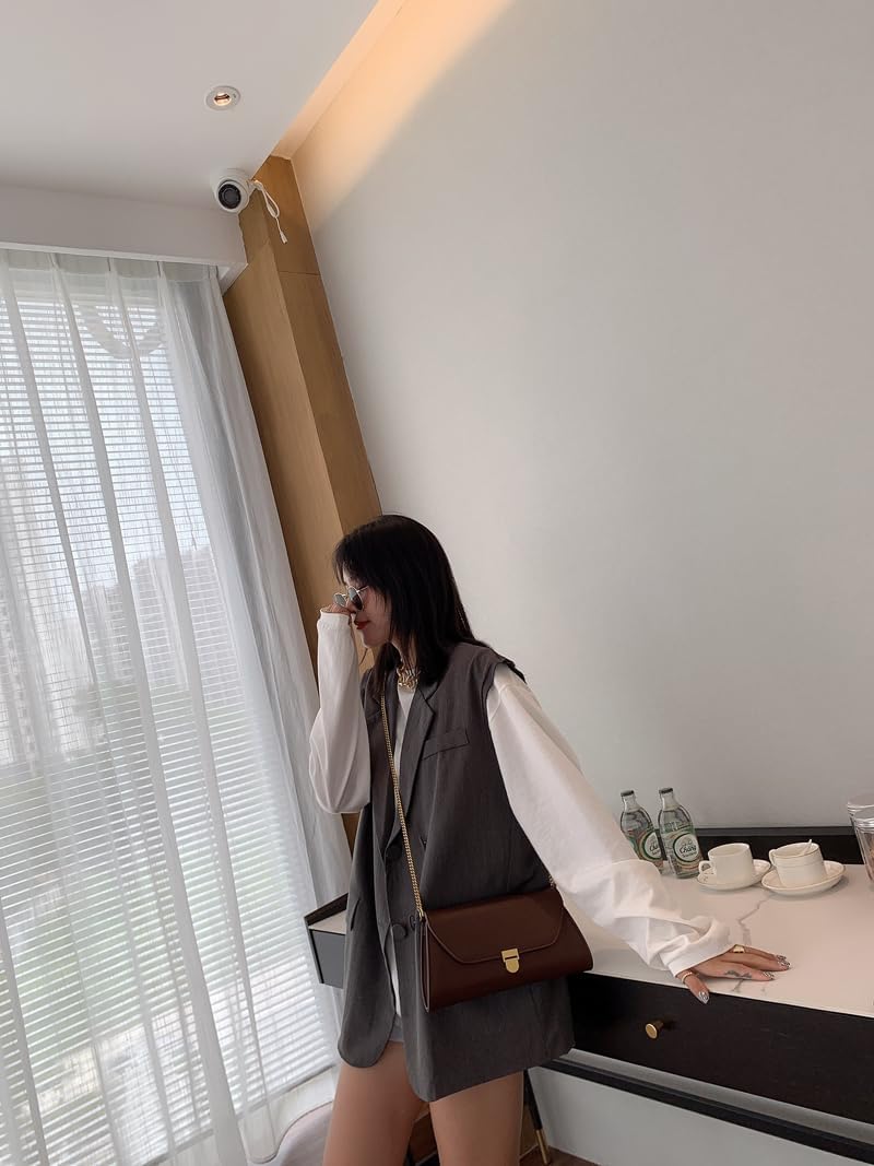 RTPRTP Women's chain woven shoulder bag, cute retro handbag, armpit wallet - Image 9