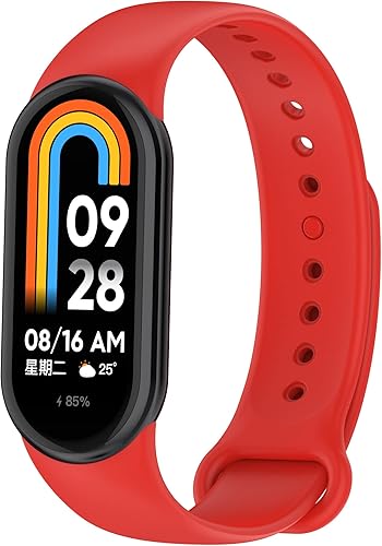 Miniatura 3 de FitTurn Compatible con correas de reloj Xiaomi Band 9, correa de repuesto deportiva ajustable y cómoda para Xiaomi Mi Band 8 para mujeres y hombres
