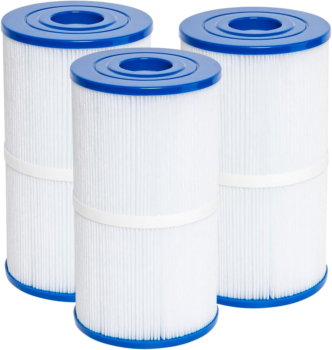 Replacement Spa Filter Compatible with Watkins 31489, for Unicel C-6430, FC-3915, P/N0969601, 71825, 73178, 73250, 30 Sq. Ft,3pcs Hot Tub Filter