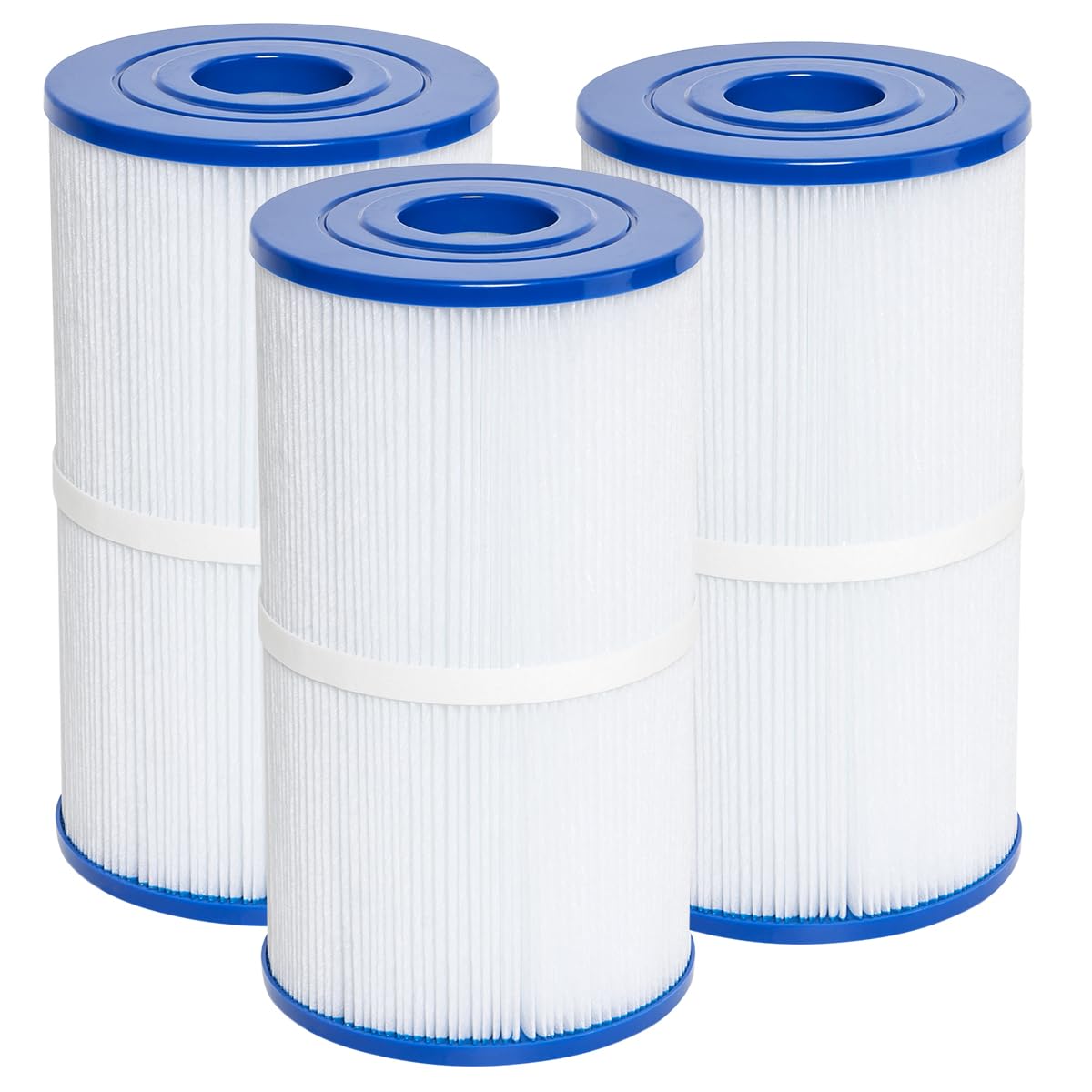 Lot de 3 filtres de spa de rechange compatibles avec Watkins 31489, Unicel C-6430, FC-3915, P/N0969601, 71825, 73178, 73250, 30 m², 3 m²