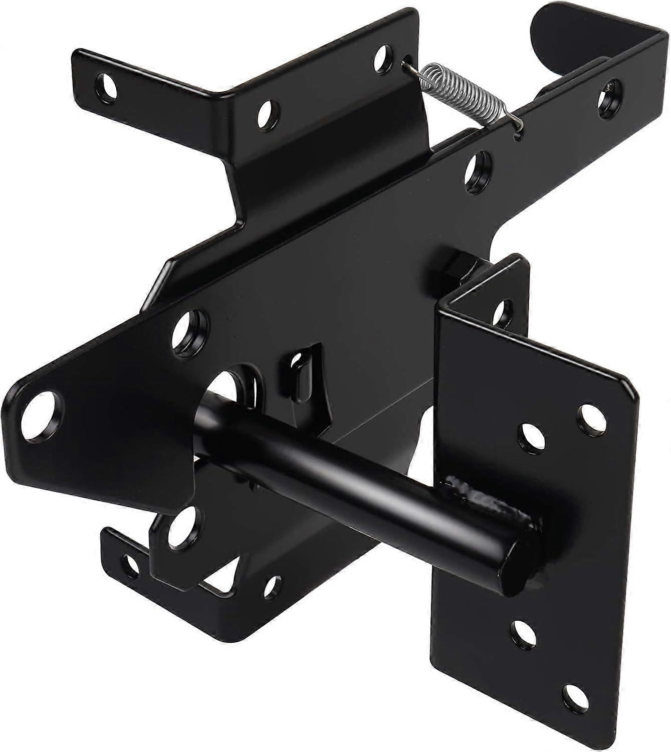 Joyhappst Image Color Gate Latches For Wooden Fences Heavy Duty Post Mount Automatic Gravity Lever
