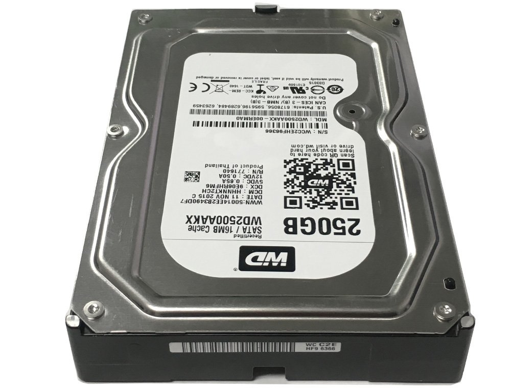 Amazon.com: Western Digital Caviar Blue WD2500AAKX 250GB 7200 RPM