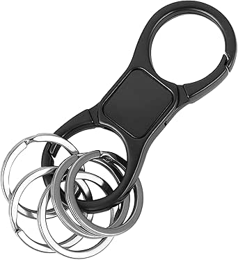 ARFUKA Schlüsselanhänger Adler – Vintage Metall-Keychain Mit Leder, Geschenk Für Damen & Herren