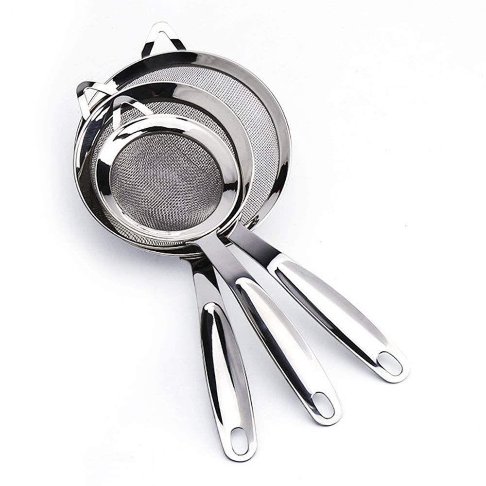 Buy Kimmyer Mesh Strainer Stainless Set Premium Fine Stainless Steel