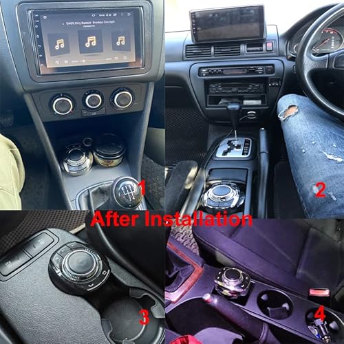 Universal Wireless Car Steering Wheel Control Remote Button Support Bluetooth Control Suitable For Android Wince Connected To Gps Navigation Multimedia Player Control Radio Dvd Music With Light #TOP1