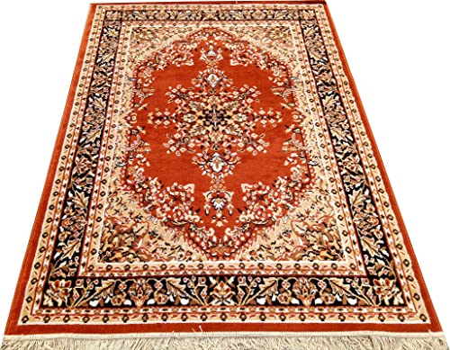 Image of Home Decore Acrylic Carpet for Your Living Room & Drawing Room Aywhere in Your Home (150x210 Musterd Colour)- 5x7 Feet