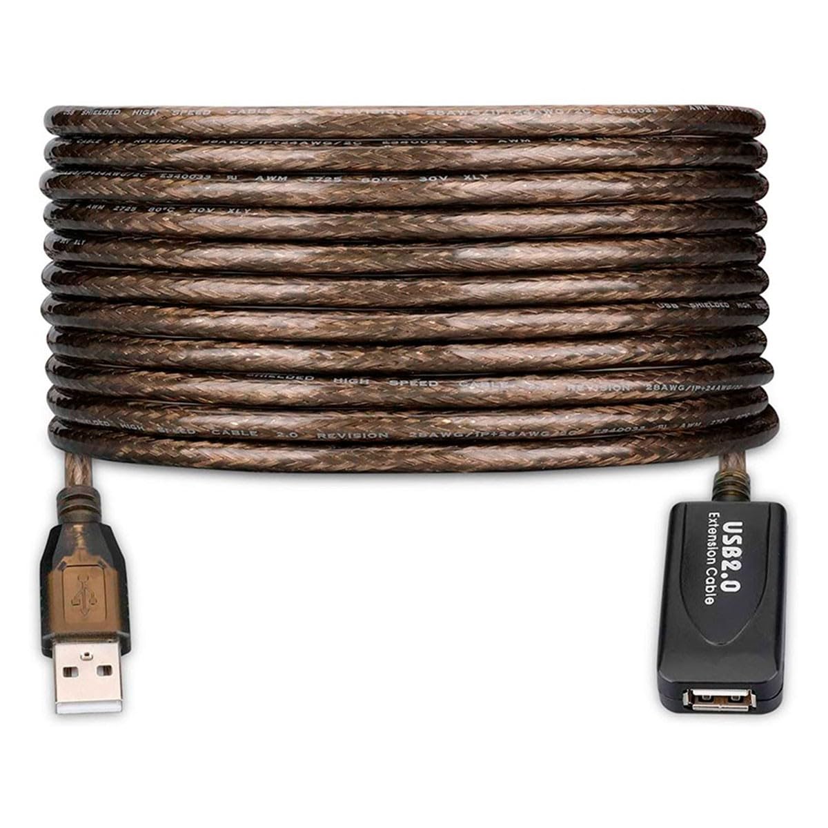 Ewent USB 2.0 Extension Cable – High Speed USB Extender for PC, Keyboard, Mouse, Printer and Devices, Stable Data Transfer, Plug & Play