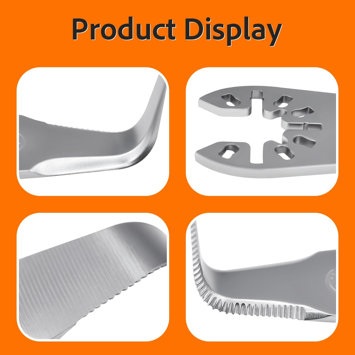 Multi Tool Cod Knife Blade | L-Shaped Windshield Removal Tool | Bent Cut Out Knife for Craftsman, Dewalt, Makita,Porter Cable & More