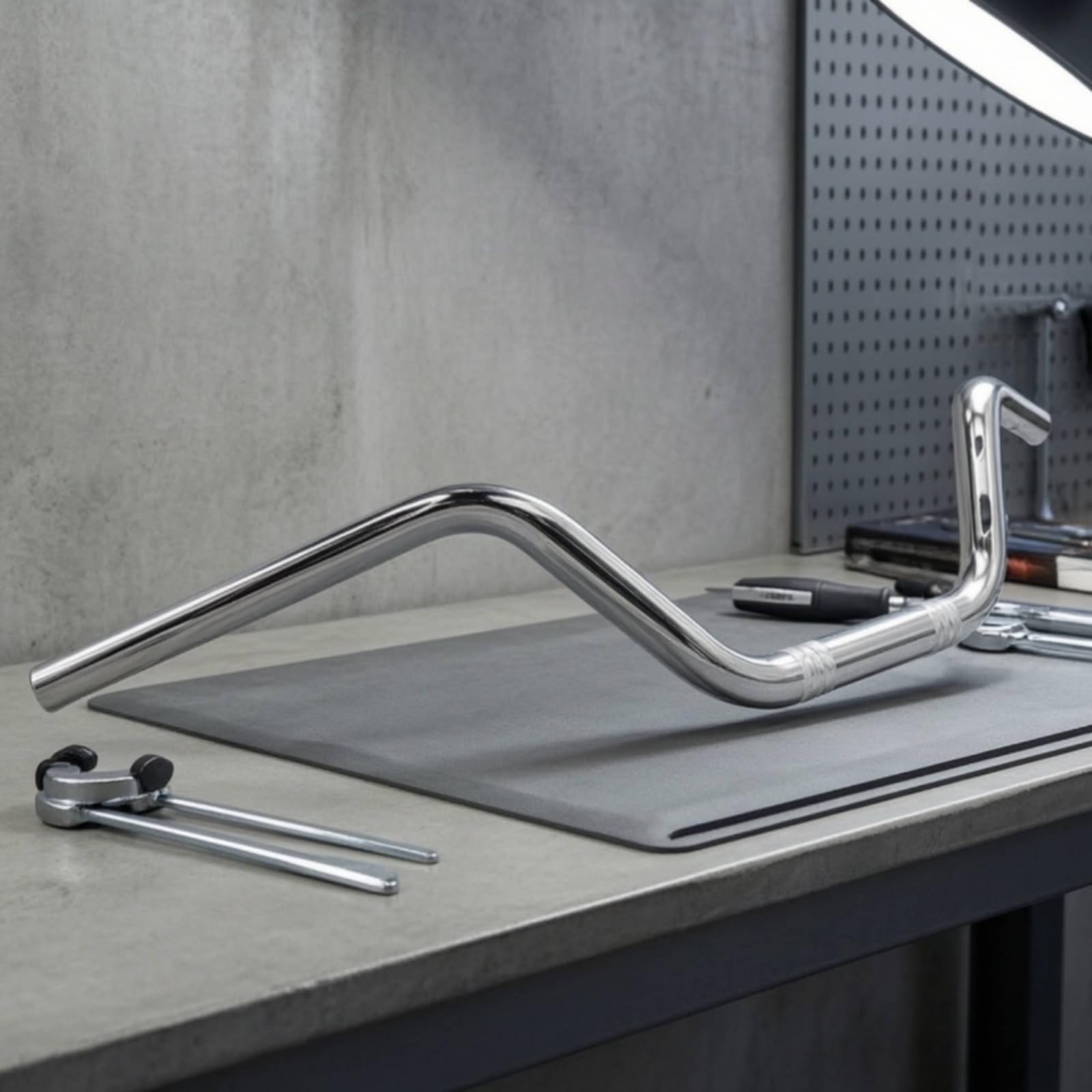 Manillar Estilo Resistente, Plateado