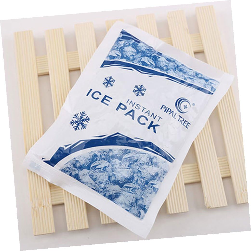 COLLBATH 8 Stück Einweg Eisbeutel Sofort Kühlpack Schnellkühlende Eisbeutel für Verletzungen Kniefreundlich für Erste Hilfe Draußen