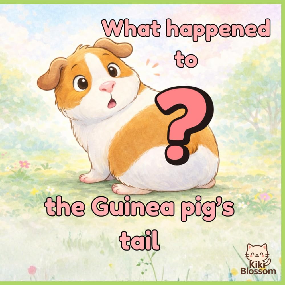What happened to the Guinea pig's tail: A Silly Rhyming Animal Picture Book About Being Yourself ages 3- 6 About Confidence, Playful Rhyming Animal Story