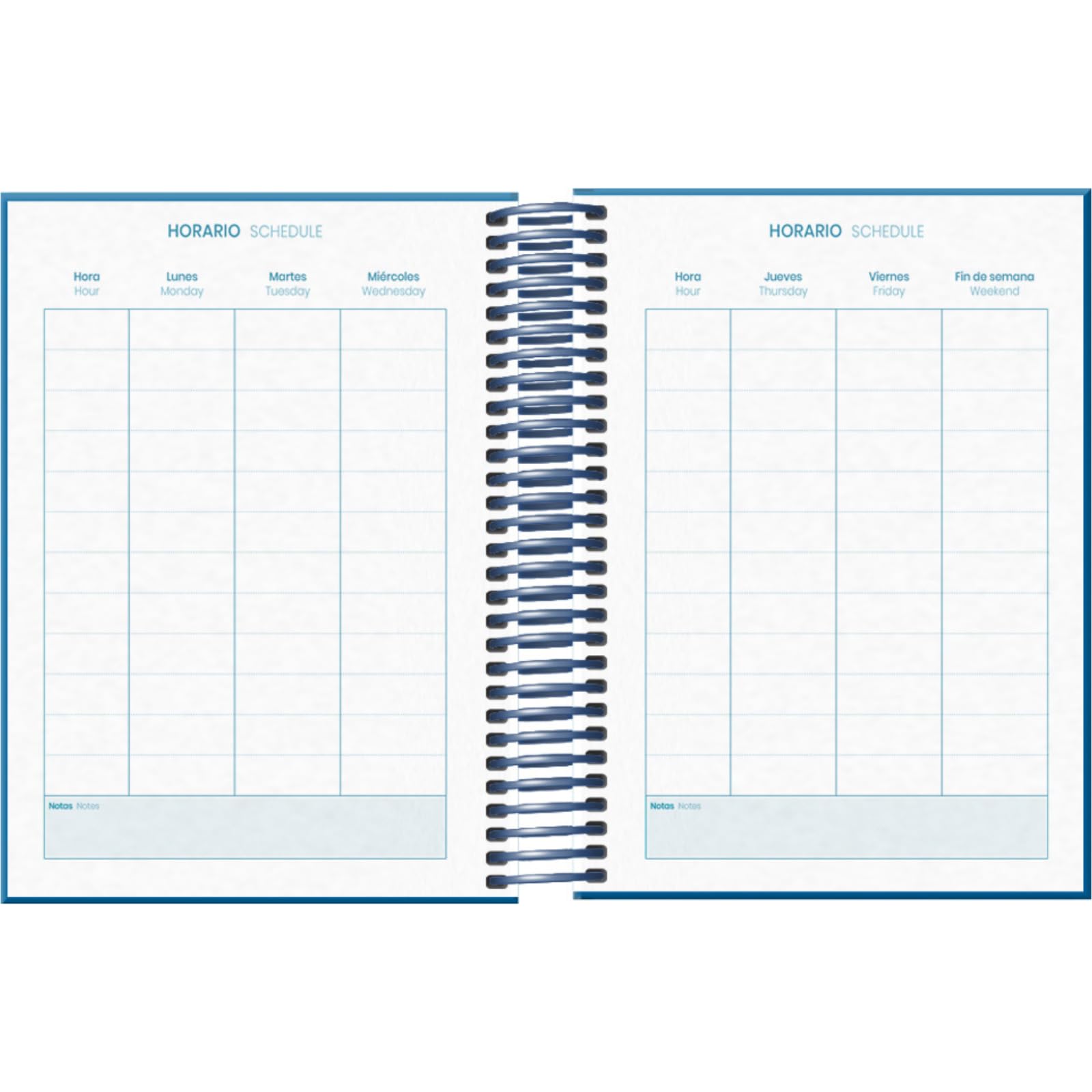 Dohe, School Planner 2025 2026, Day per Page, A6 Size (12x17 cm), Spanish and English, September to June - Image 3