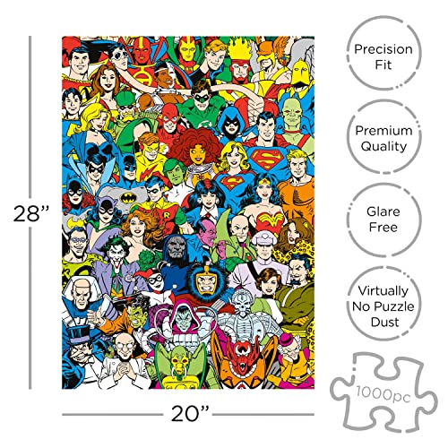 Aquarius 65378 Dc Comics Puzzle Retro Cast thumb #1