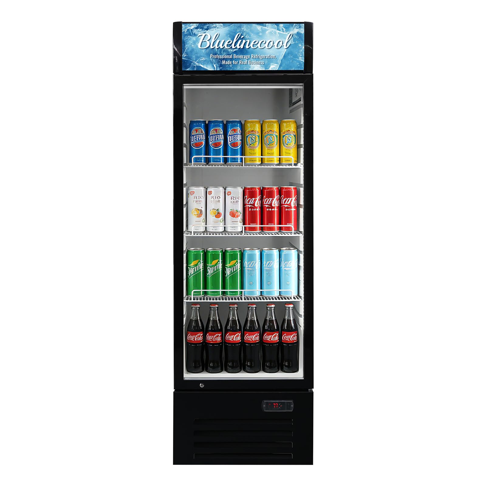 Commercial Refrigerators 9 Cu Ft Upright Merchandiser