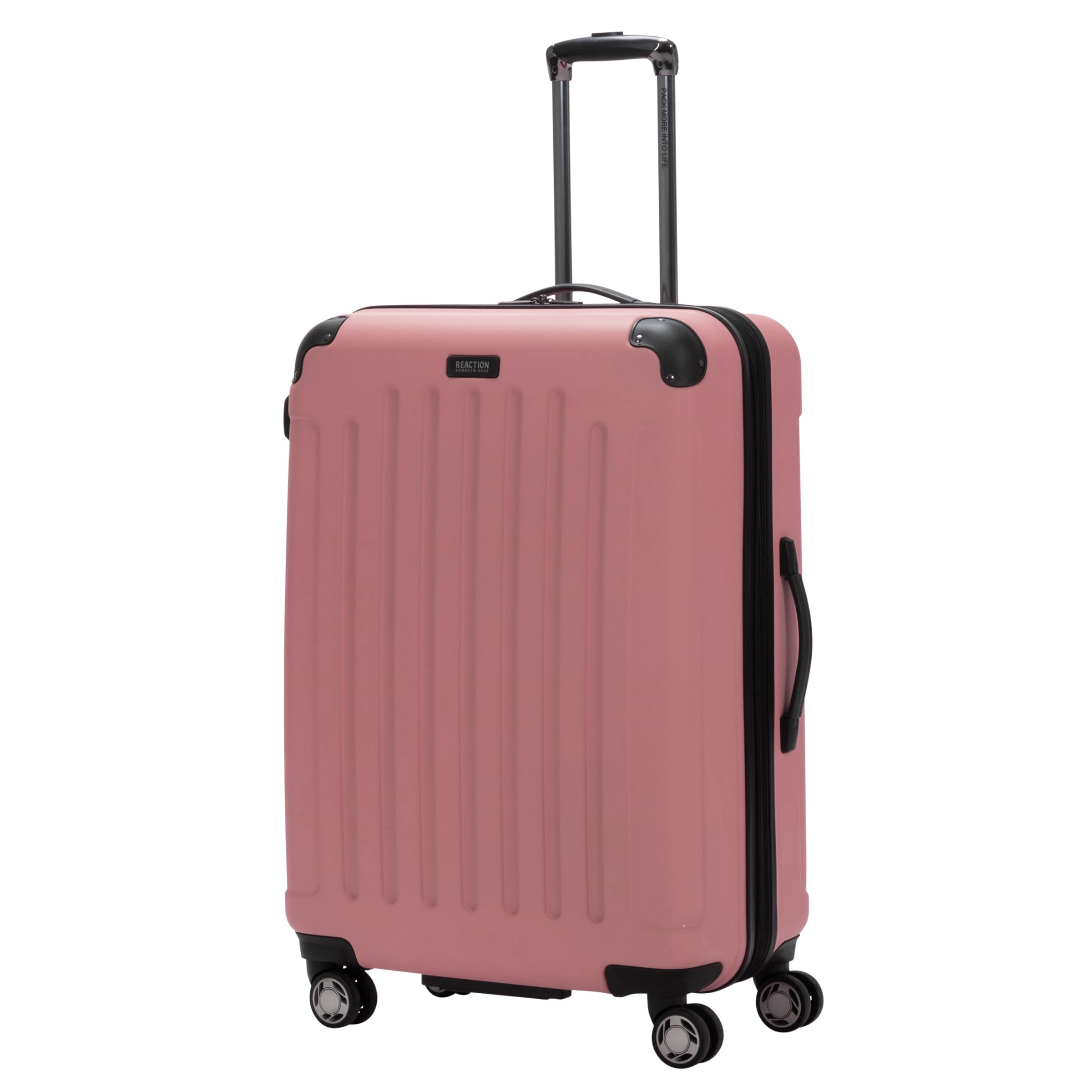 Kenneth Cole REACTION Renegade Luggage Expandable 8-Wheel Spinner Lightweight Hardside Suitcase, Peony, 28-Inch Checked