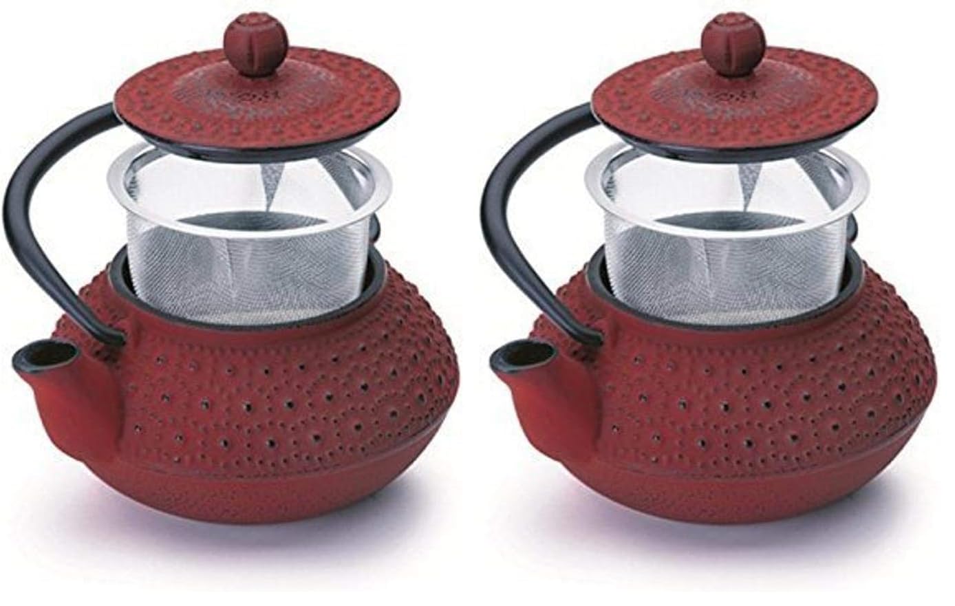 Théière en Fonte Hanoï IBILI 0,3L intérieur émaillé induction lot de 2