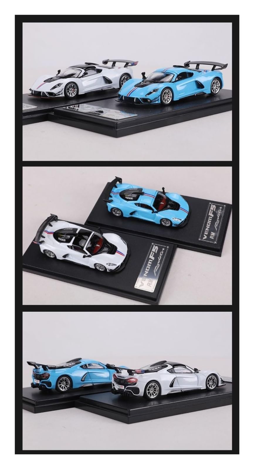 Metallo Scala Replica 1 64 Per Hennessey Venom F5 Modello Di Auto In Lega Veicolo Hobby Collezione Ornamenti Da Tavolo Hobby Veicoli Giochi Set(Purple)