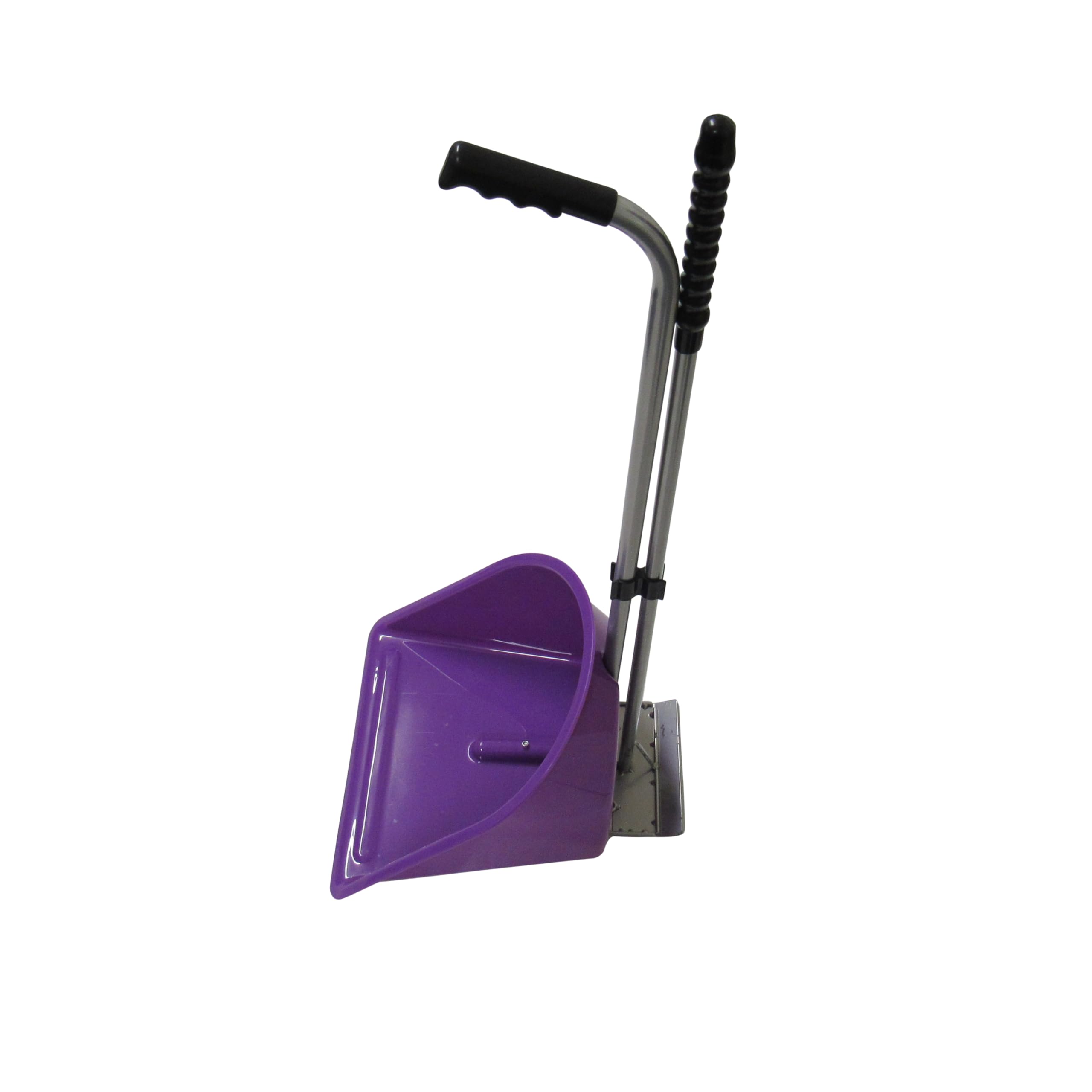 Horse Poop Scoop and Rake (Manure Equestrian Heavy Duty Lightweight Purple)