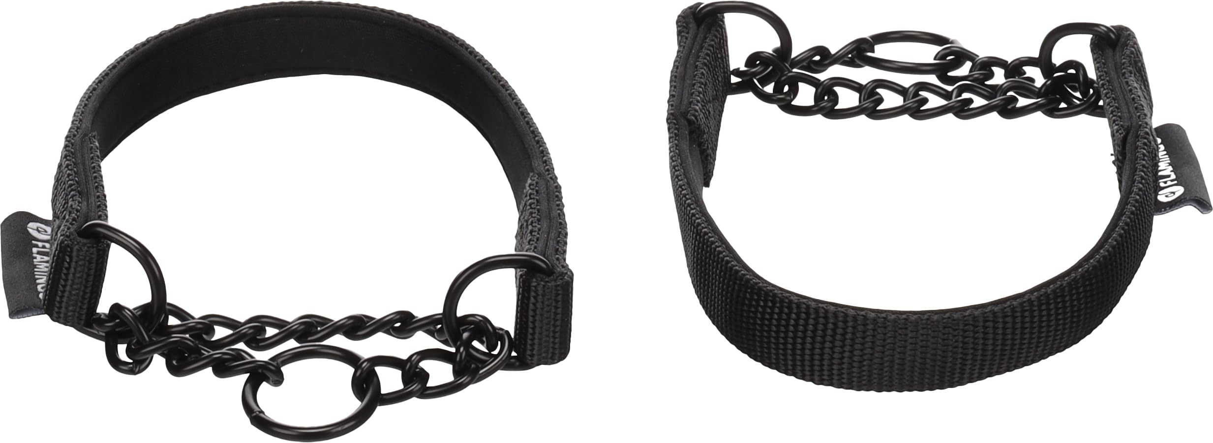 Flamingo Dog Anti-pull collar Trero Black XXS 28-35cm 15mm