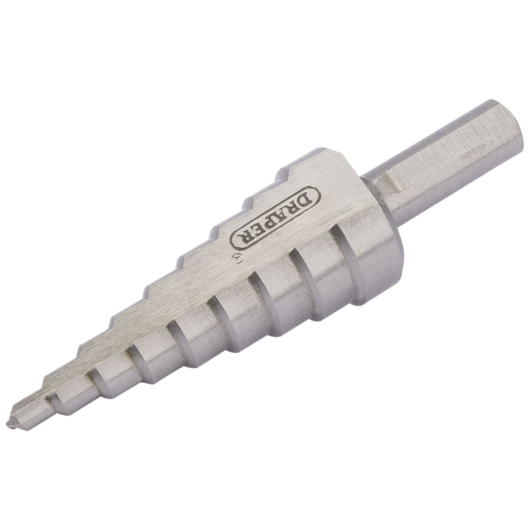 Draper Step Drill Bit, 4-20mm 71220