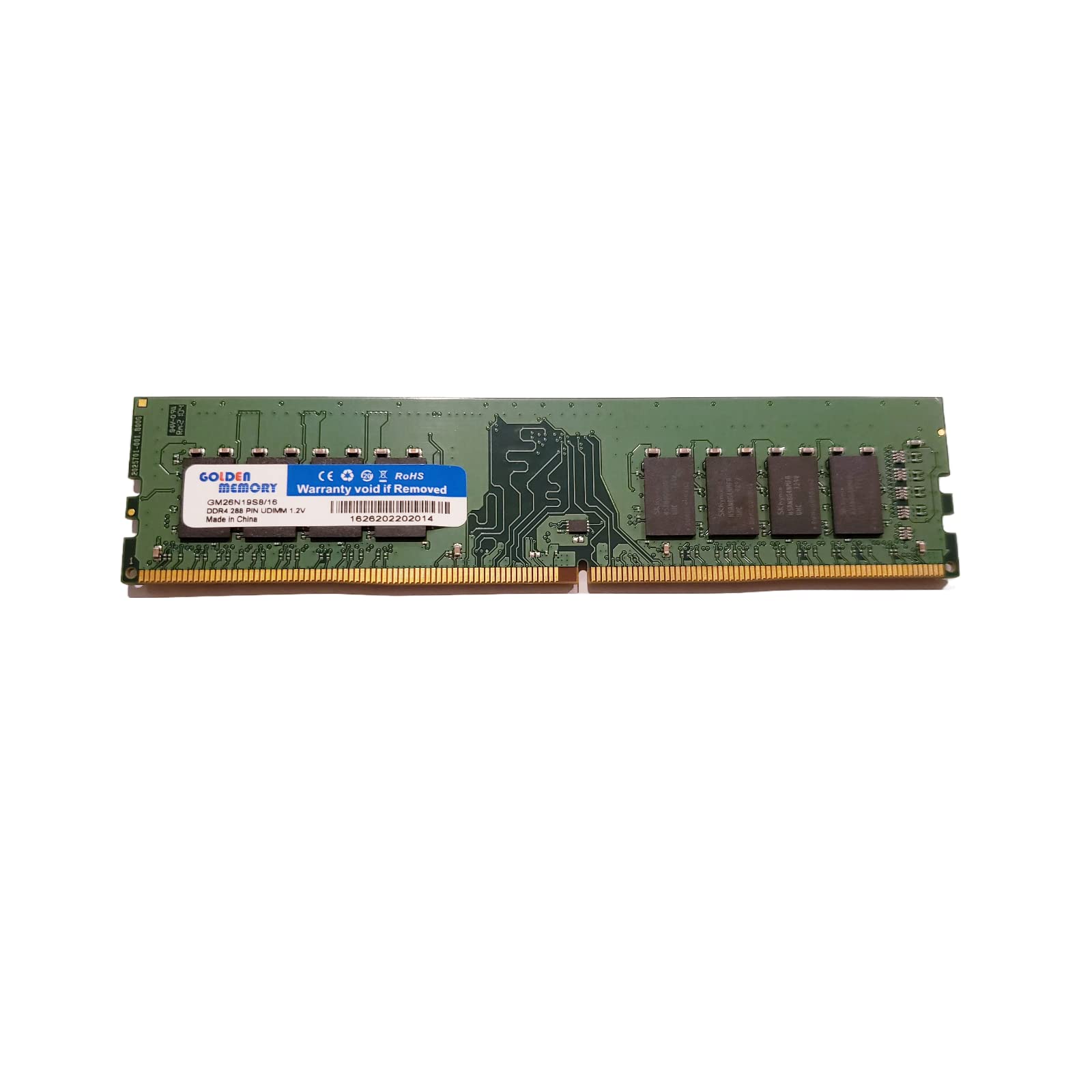 Amazon.com: Golden Memory (1 x 16GB) DDR4 2666mhz CL19 UDIMM DRAM