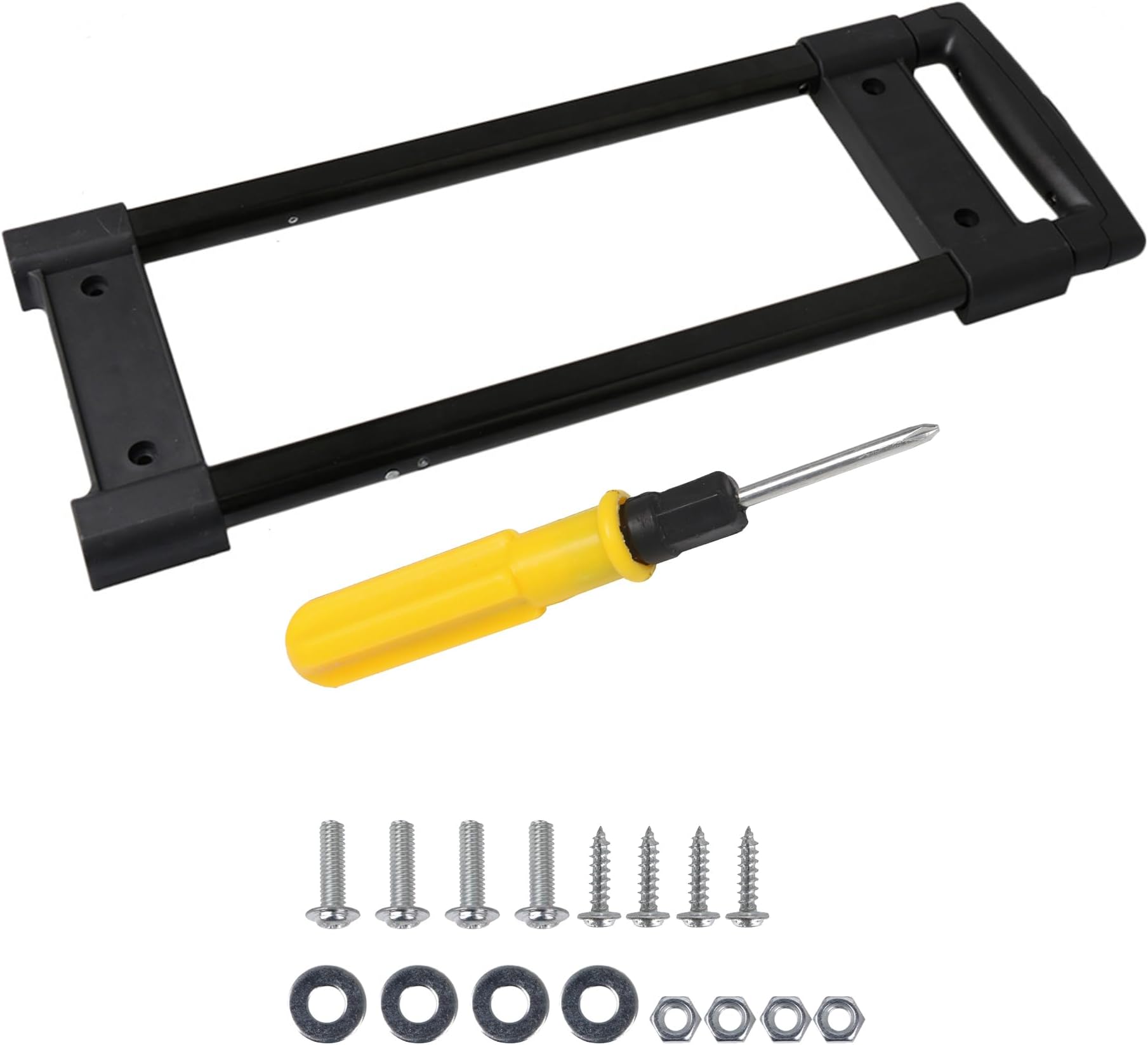 RDEXP R001 Plastic Travel Luggage Telescopic Handle 20inch Replacement Spare Part Suitcase Aluminium Alloy Pull Rod