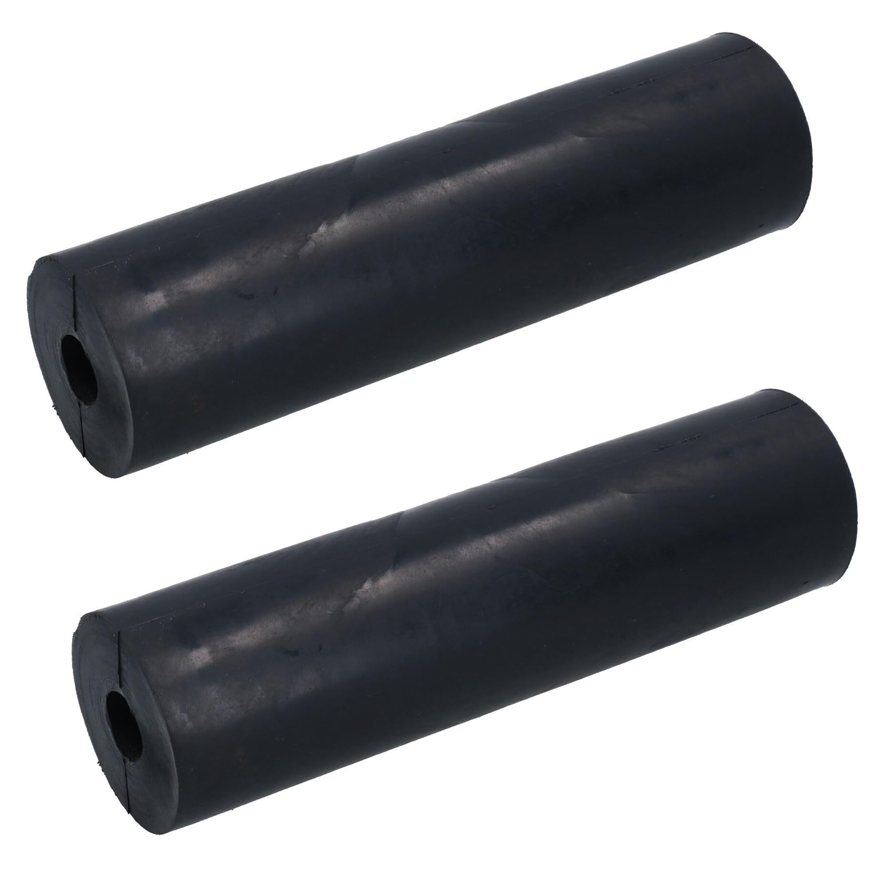 AB Tools Rouleaux latéraux parallèles en caoutchouc pour bateau/jetski/remorque, 202 mm et 16 mm d'alésage