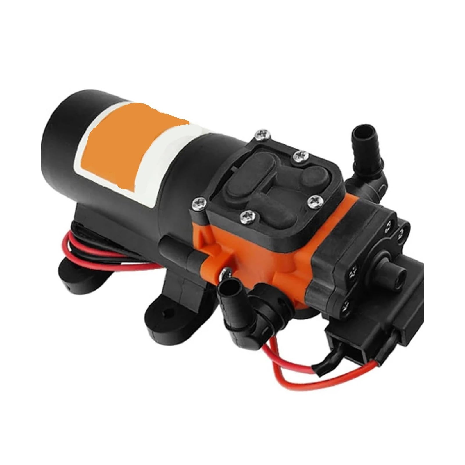12V 35PSI Water Pressure Pump, 1.2GPM Self-Priming Diaphragm Pump