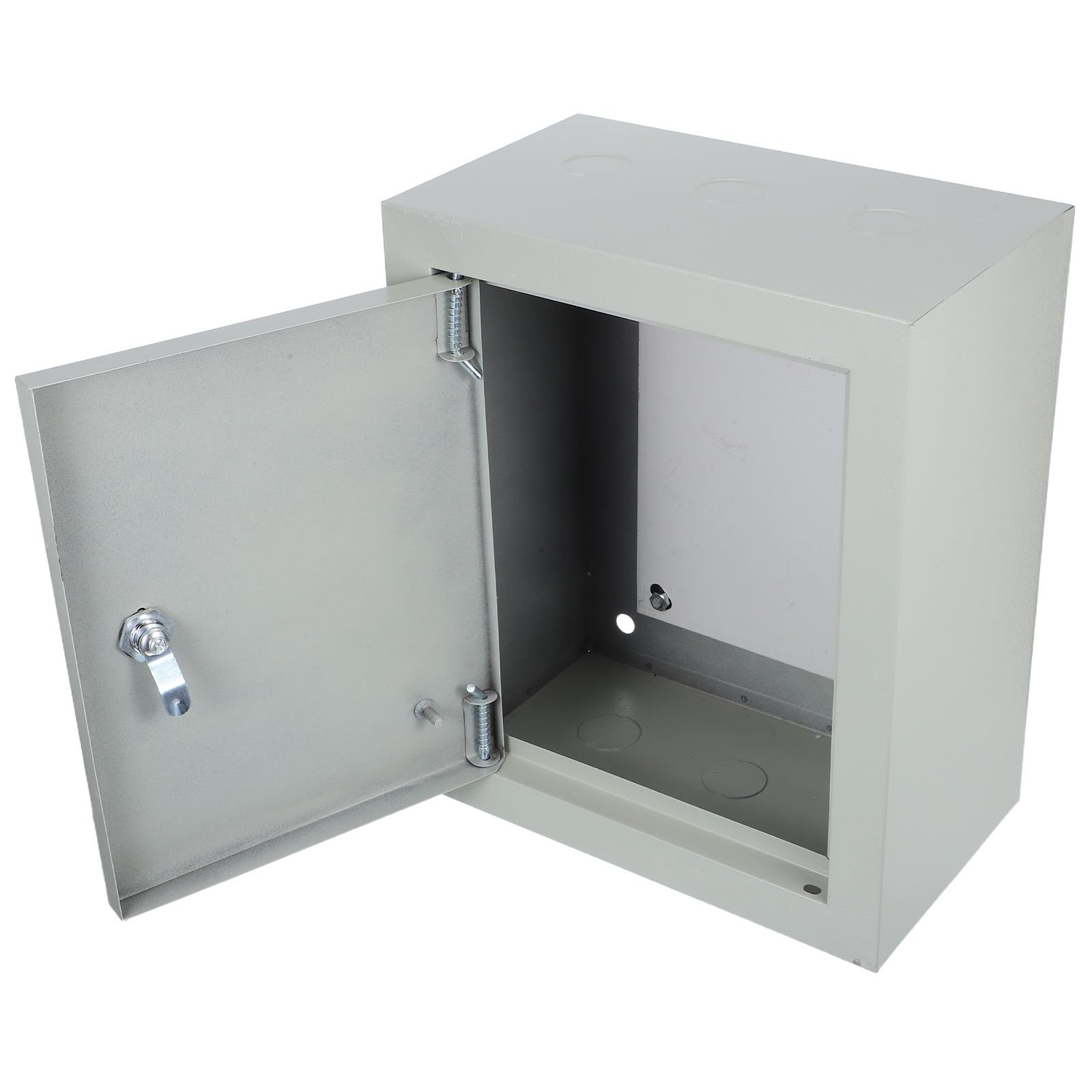 Caja Eléctrica Exterior Resistente Intemperie de Hierro Plata