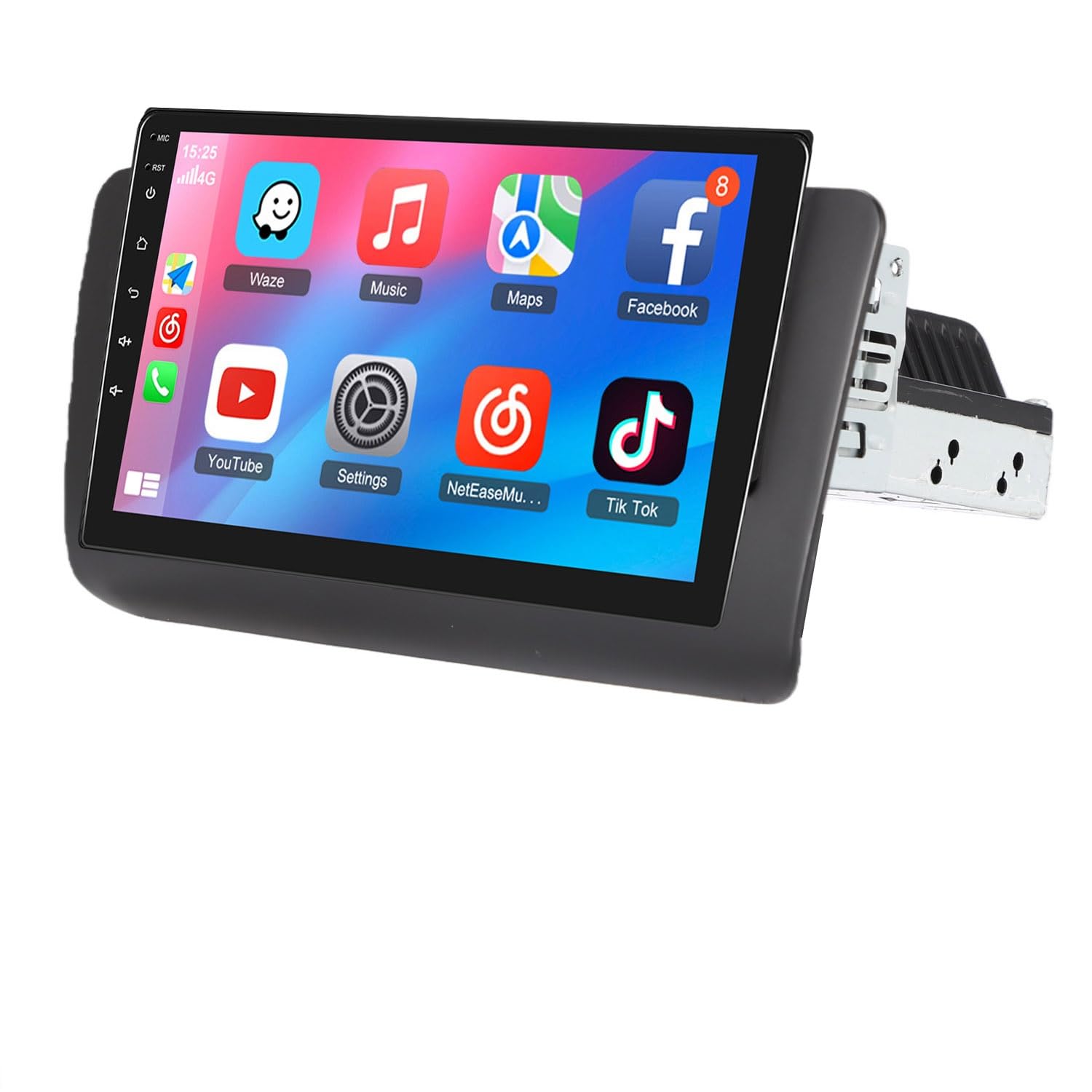 9" Android Auto GPS Radio Navigator Navigation Carplay Head Unit Fit for Audi A1 8X 8X1 8XK 8XF 2010-2018;OEM: 8XA035193A 8X0857273B mit BT FM USB RDS TPMS SWC DAB Pip Mirror Link