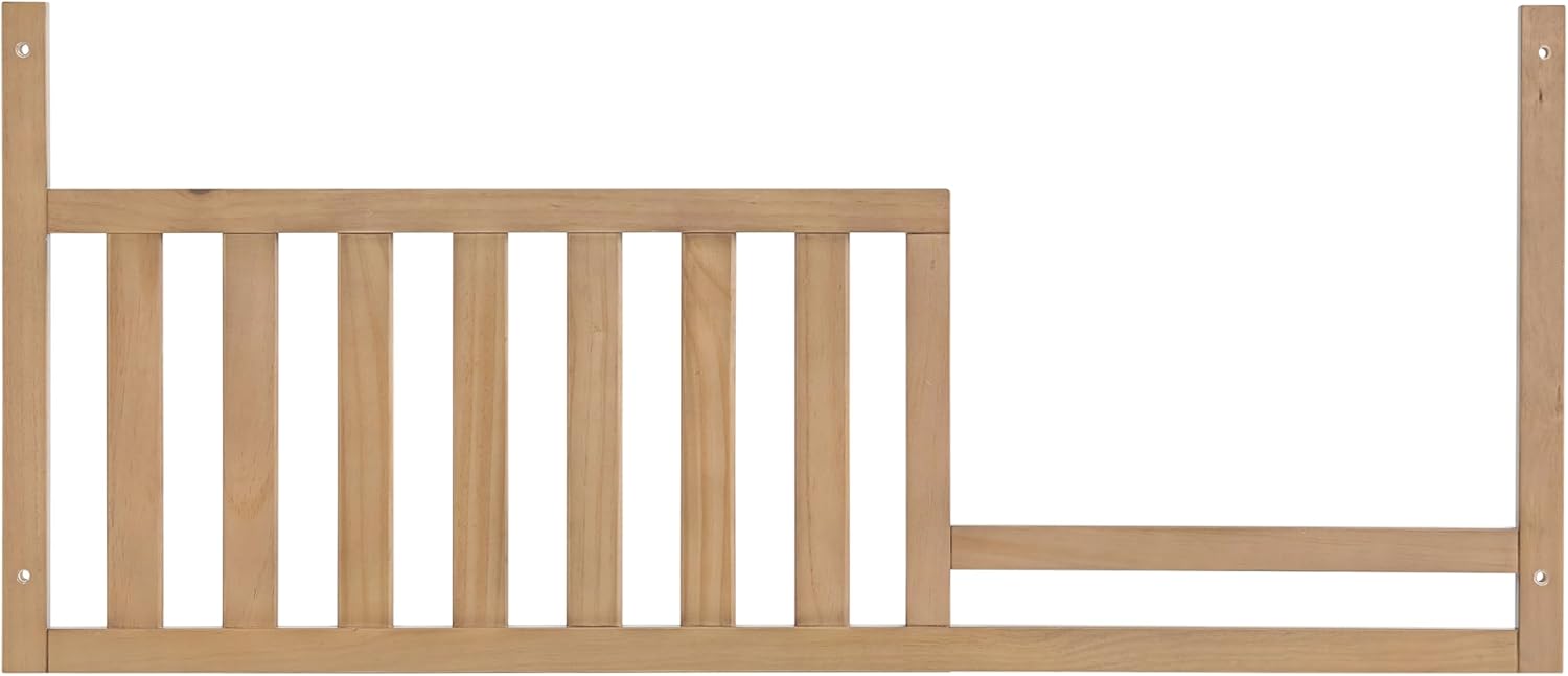 Toddler Bed Safety Guard Rail for Oxford Baby, Soho, Ozlo & Avalon Baby Convertible Cribs - Solid Wood Rail for Toddler Bed Conversion - Safety Rails for Children (Graphite Gray, Option 1)