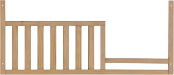 Solid Wood Toddler Bed Safety Guard Rail for Oxford Baby, Soho & Ozlo Cribs