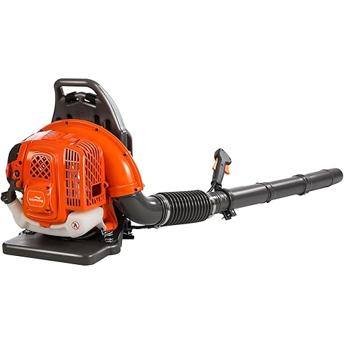 Gas Powered Backpack Leaf Blower – 65CC 2-Stroke Engine, 850 CFM & 220 MPH for Heavy Duty Commercial Lawn Care, Wet Leaf & Debris Removal (GT3667)