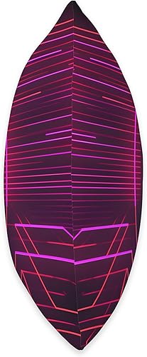 Miniatura 2 de PP Accessories Retrowave Art 80s Vaporwave Synthwave Throw Pillow, 18x18, Multicolor