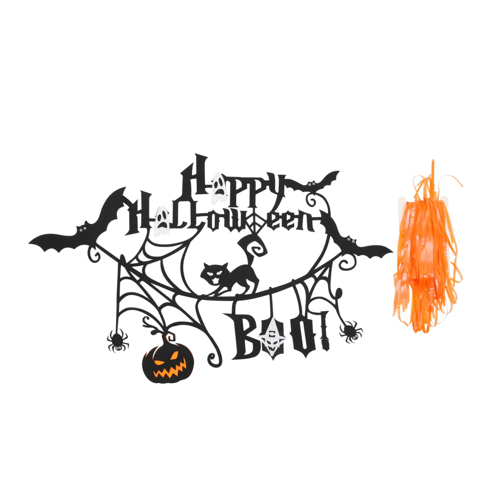 Décorations résistantes d'Halloween avec rideau en foil de qualité supérieure - 8