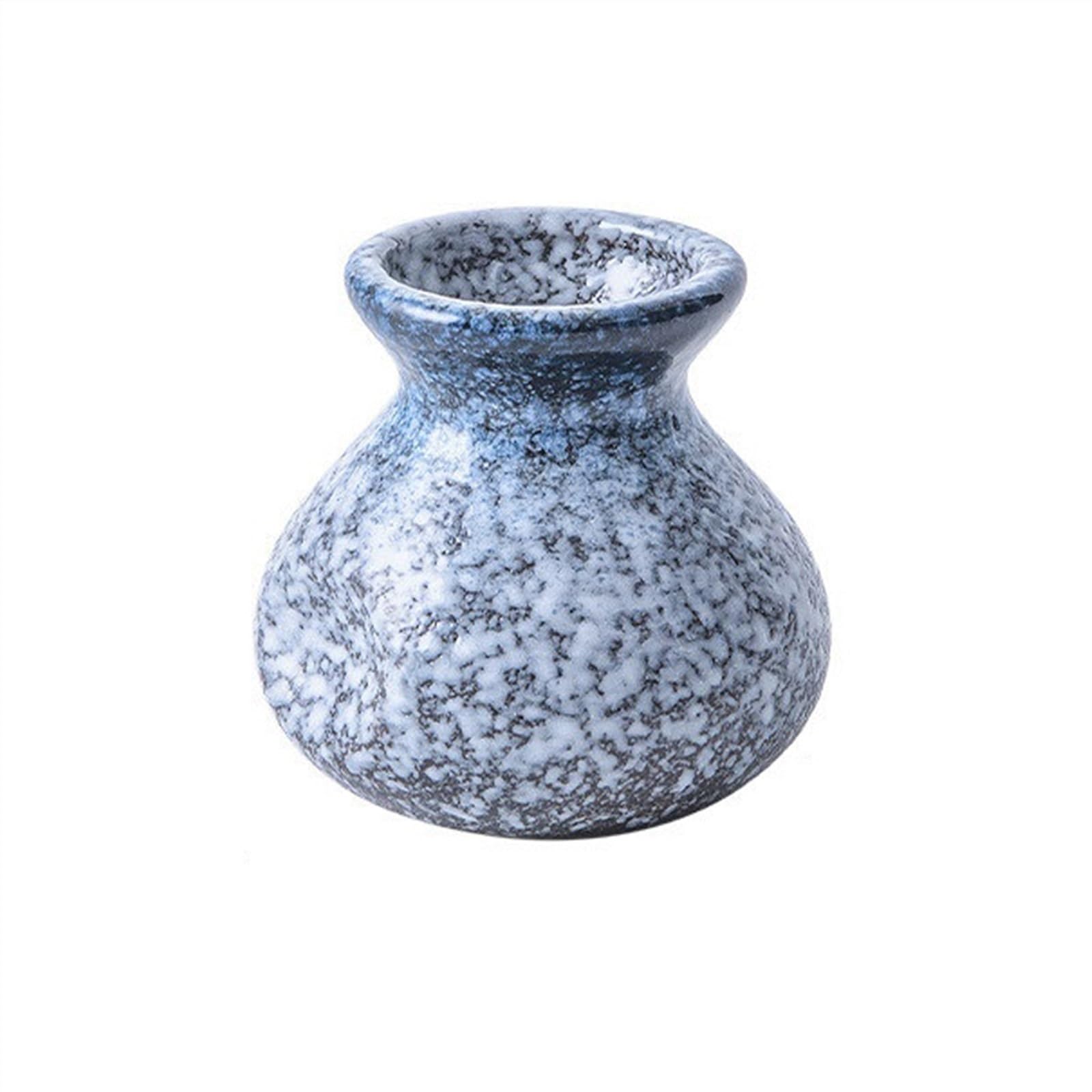 AYCDL Toothpick Dispenser Desktop Toothpick Jar Decoration Ceramic Toothpick Cotton Swab Holder Kitchen Ceramic Fruit Pick Container Jar Box Toothpicks For Appetizers,B