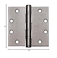Vista 3 de Stanley fbb179 – 4 4" x 4" – Bisagra Plaza Corner Ball Bearing mortise único Hinge
