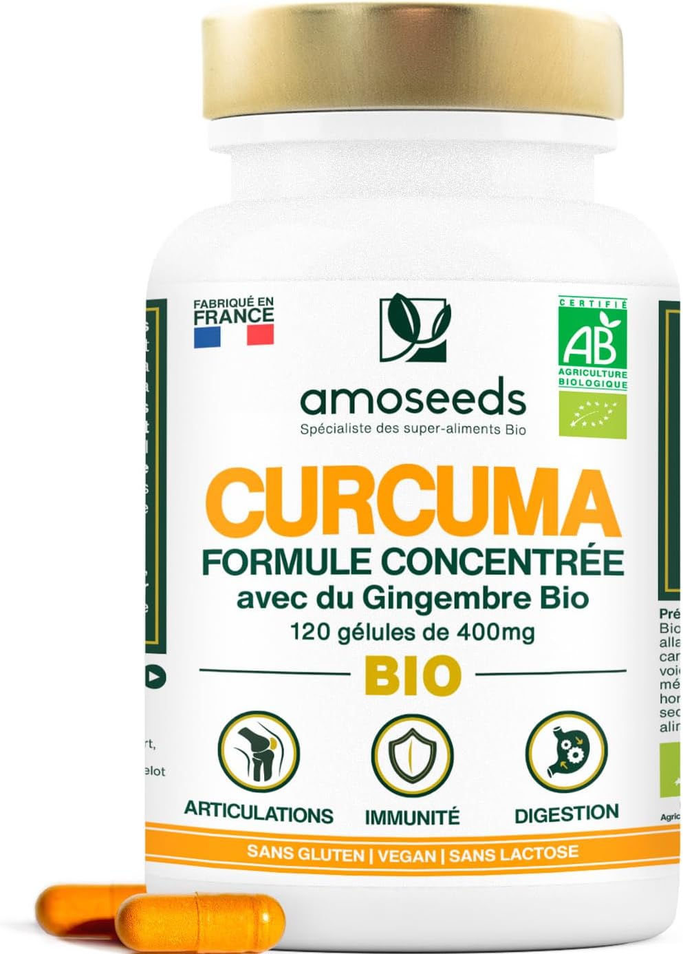 Analyse le titre du produit suivant : Curcuma BIO Haute Concentration | Avec Gingembre Bio | Curcumine Haute Absorption | Sans Pipérine | Articulations | 120 Gélules | Qualité Supérieure. Reformule ce titre en utilisant des termes et expressions typiques des recherches d’avis produits en ligne. Assure-toi que le nouveau titre inclut : Les caractéristiques principales du produit. Les bénéfices ou points forts qui attirent les consommateurs. Des mots-clés spécifiques que les utilisateurs pourraient taper dans Google lorsqu’ils cherchent des avis sur ce type de produit. Par exemple, utilise des phrases comme ‘meilleur’, ‘avis complet’, ‘test’, ‘comparatif’, ou ‘guide d’achat’. returne le meilleur titre sans aucun commentaire. Limite le titre de l’article en retirant les informations qui ne sont pas nécessaires pour l’article dans le titre et fait qu’il ne soit pas trop long. Il doit y avoir in seul mot concernant les termes avis et comparatif et le titre doit débuter avec le mot clé se trouvant dans le Curcuma BIO Haute Concentration | Avec Gingembre Bio | Curcumine Haute Absorption | Sans Pipérine | Articulations | 120 Gélules | Qualité Supérieure. Analyse le titre du produit suivant : Curcuma BIO Haute Concentration | Avec Gingembre Bio | Curcumine Haute Absorption | Sans Pipérine | Articulations | 120 Gélules | Qualité Supérieure. Reformule ce titre en utilisant des termes et expressions typiques des recherches d’avis produits en ligne. Assure-toi que le nouveau titre inclut : Les caractéristiques principales du produit. Les bénéfices ou points forts qui attirent les consommateurs. Des mots-clés spécifiques que les utilisateurs pourraient taper dans Google lorsqu’ils cherchent des avis sur ce type de produit. Par exemple, utilise des phrases comme ‘meilleur’, ‘avis complet’, ‘test’, ‘comparatif’, ou ‘guide d’achat’. returne le meilleur titre sans aucun commentaire. Limite le titre de l’article en retirant les informations qui ne sont pas nécessaires pour l’article dans le titre et fait qu’il ne soit pas trop long. Il doit y avoir in seul mot concernant les termes avis et comparatif et le titre doit débuter avec le mot clé se trouvant dans le Curcuma BIO Haute Concentration | Avec Gingembre Bio | Curcumine Haute Absorption | Sans Pipérine | Articulations | 120 Gélules | Qualité Supérieure.